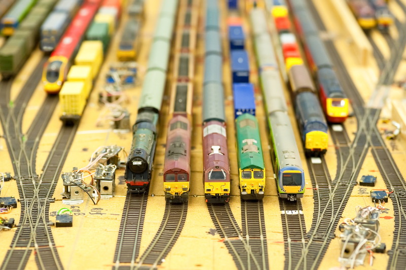 色々な鉄道模型の走行会